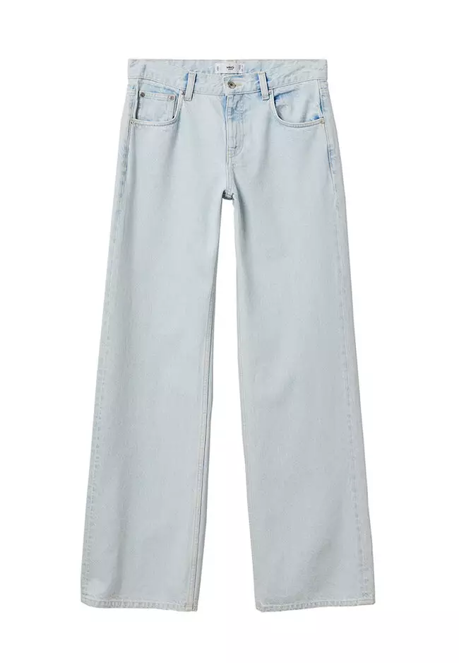 Low Waist Wide Leg Jeans