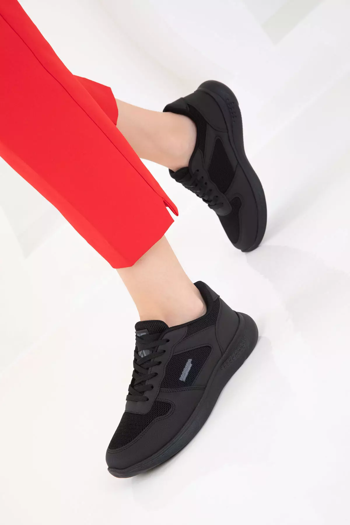 Black-Black Women's Sneaker 20626