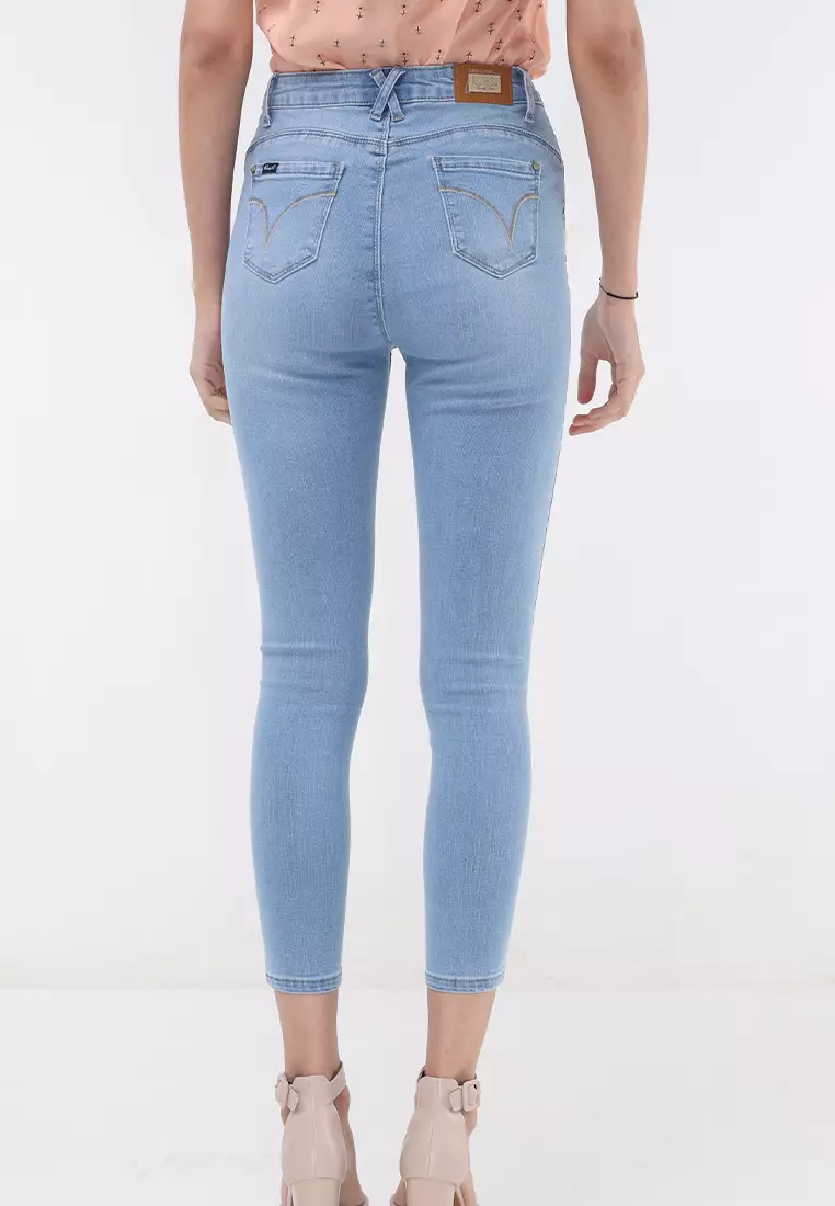 Denim High Waist Ladies Jeans