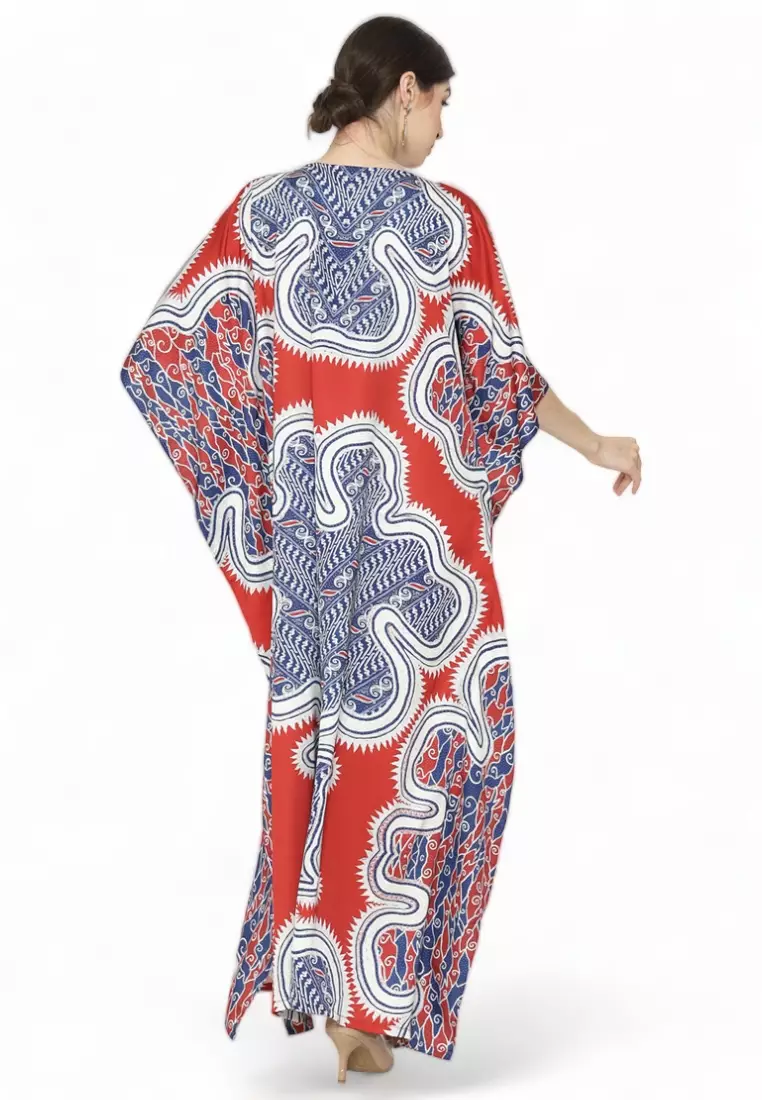 Kanzi Exclusive Short Sleeve Batik Kaftan