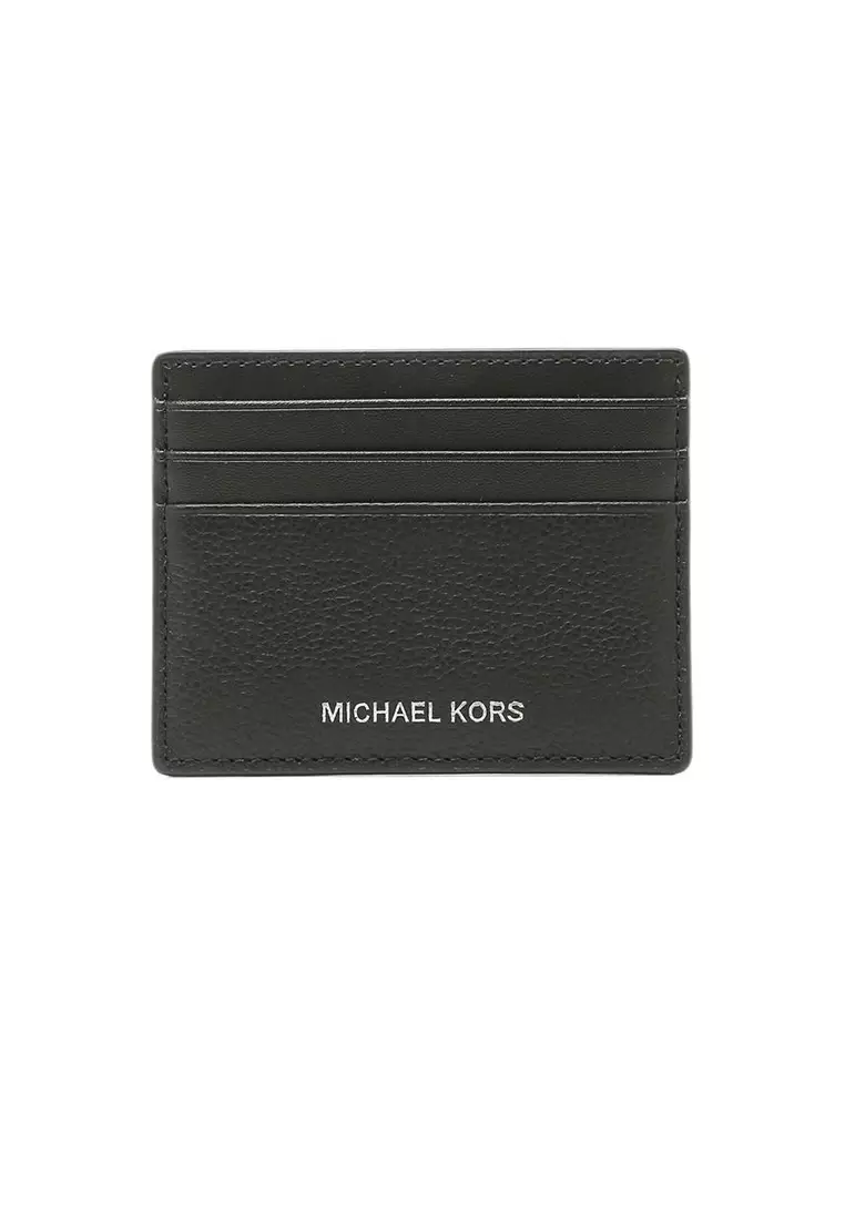 Michael michael kors pebble leather slim card case 2025