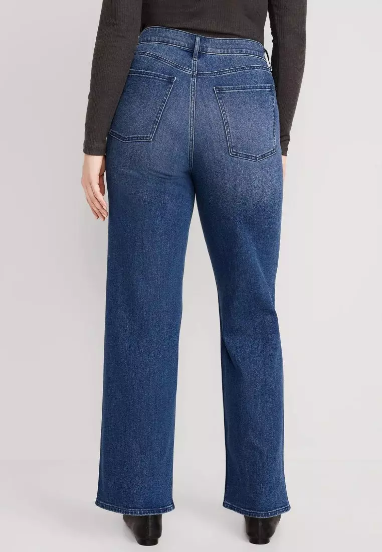 Buy Old Navy High Waisted Wow Wide Leg Jeans For Women 2024 Online