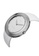 NOVE silver NOVE Streamliner Swiss Made Quartz Leather Watch for Men 46mm White Silver A002-01 52153AC9616B1CGS_4