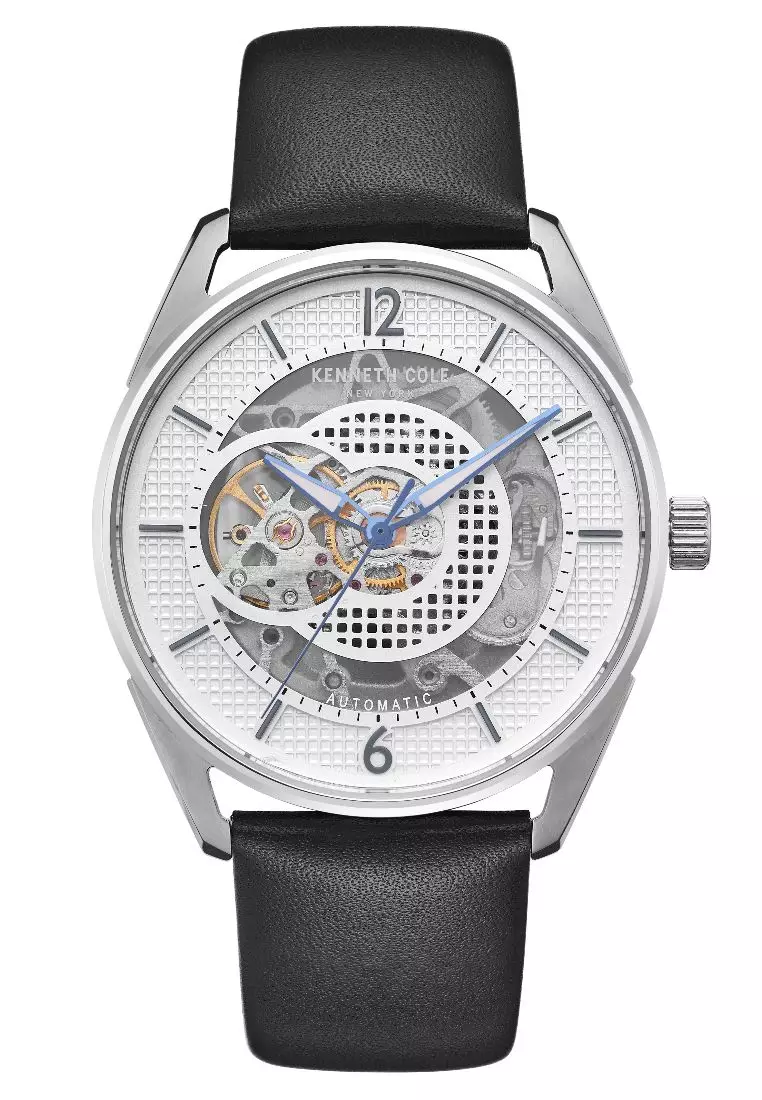 Kenneth Cole Gent's Leather strap watch KC50205001 Automatic