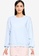 ONLY blue Palmer Long Sleeve Embellished Sweatshirt A1BFFAA588E213GS_4