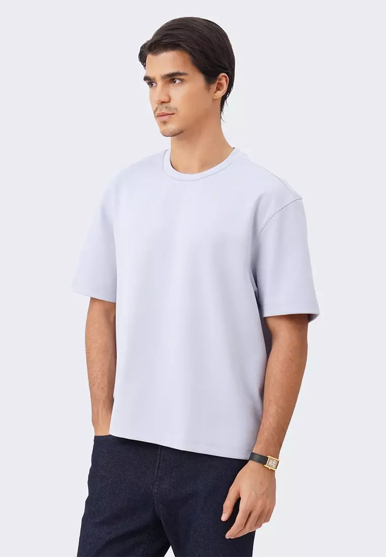Men's Back Yoke Cut and Sew T-Shirt