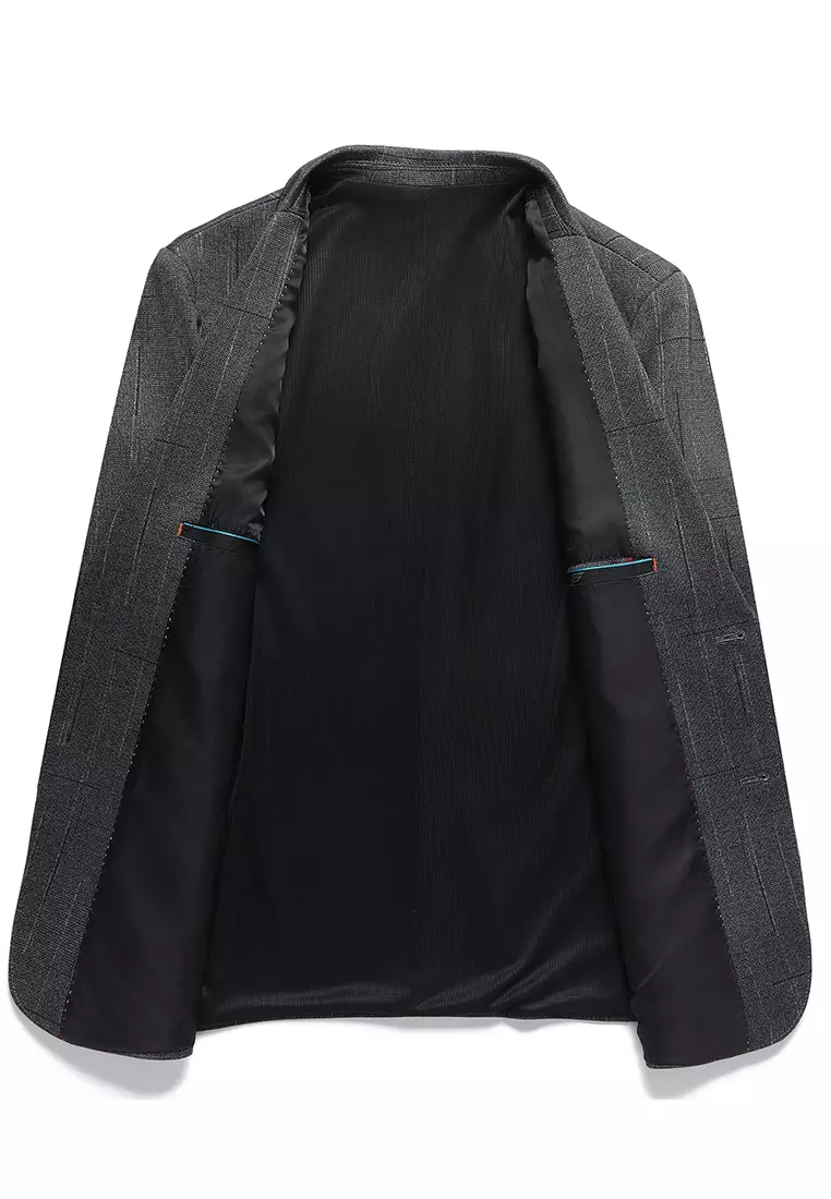 Non Iron Texture Suit Jacket LB6671