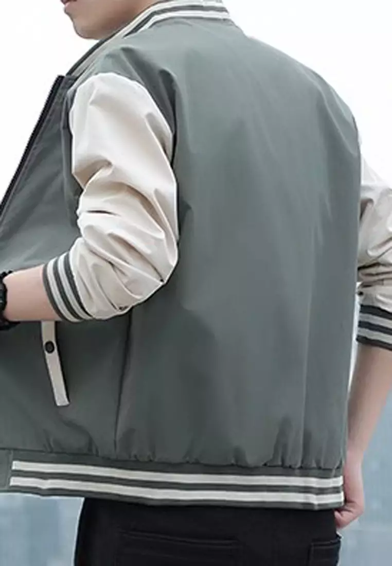 Slim Thin Baseball Jacket