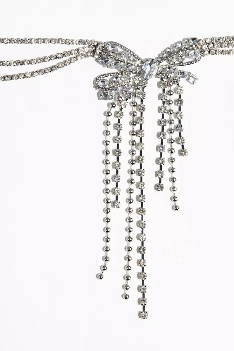Rhinestone necklace