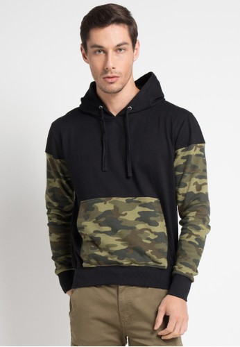 Jual SVPERBIA Sweater Hoodie Army Original ZALORA 