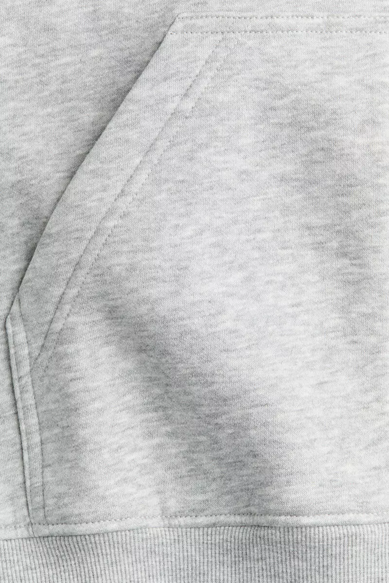 Zip-through hoodie