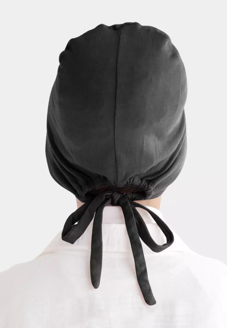 Ciput Tali Inner Hijab Rayon Basic Dalaman Hijab - Black