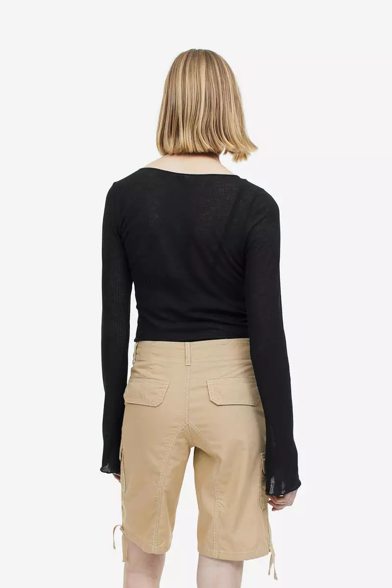 Buy H&M Cargo shorts 2024 Online ZALORA