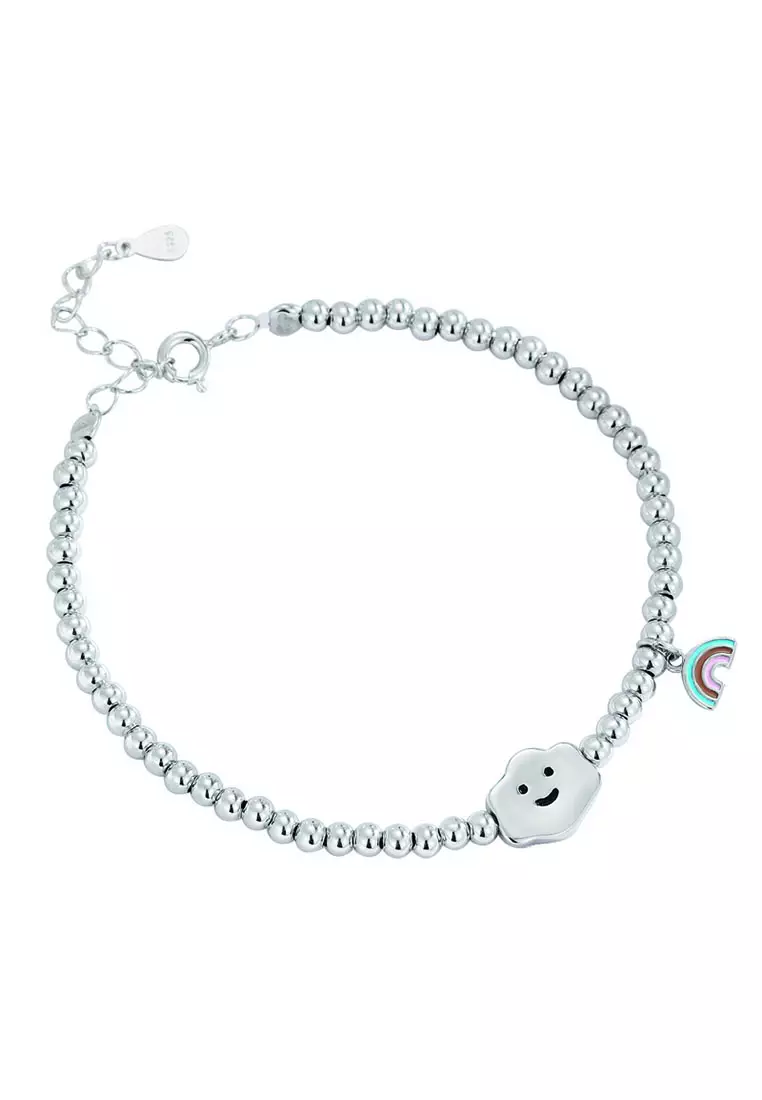 Rainbow on sale bracelet silver