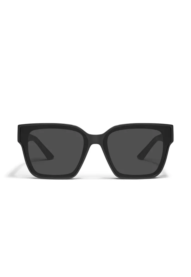 QUAY Drive In Sunglasses - Black/Black Polarized