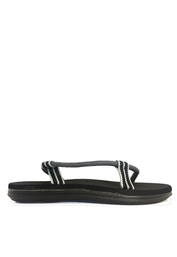 Twenty Eight Shoes black Simple Ergonomic Strappy Sandals VMS49 F0161SHF65FD82GS_1