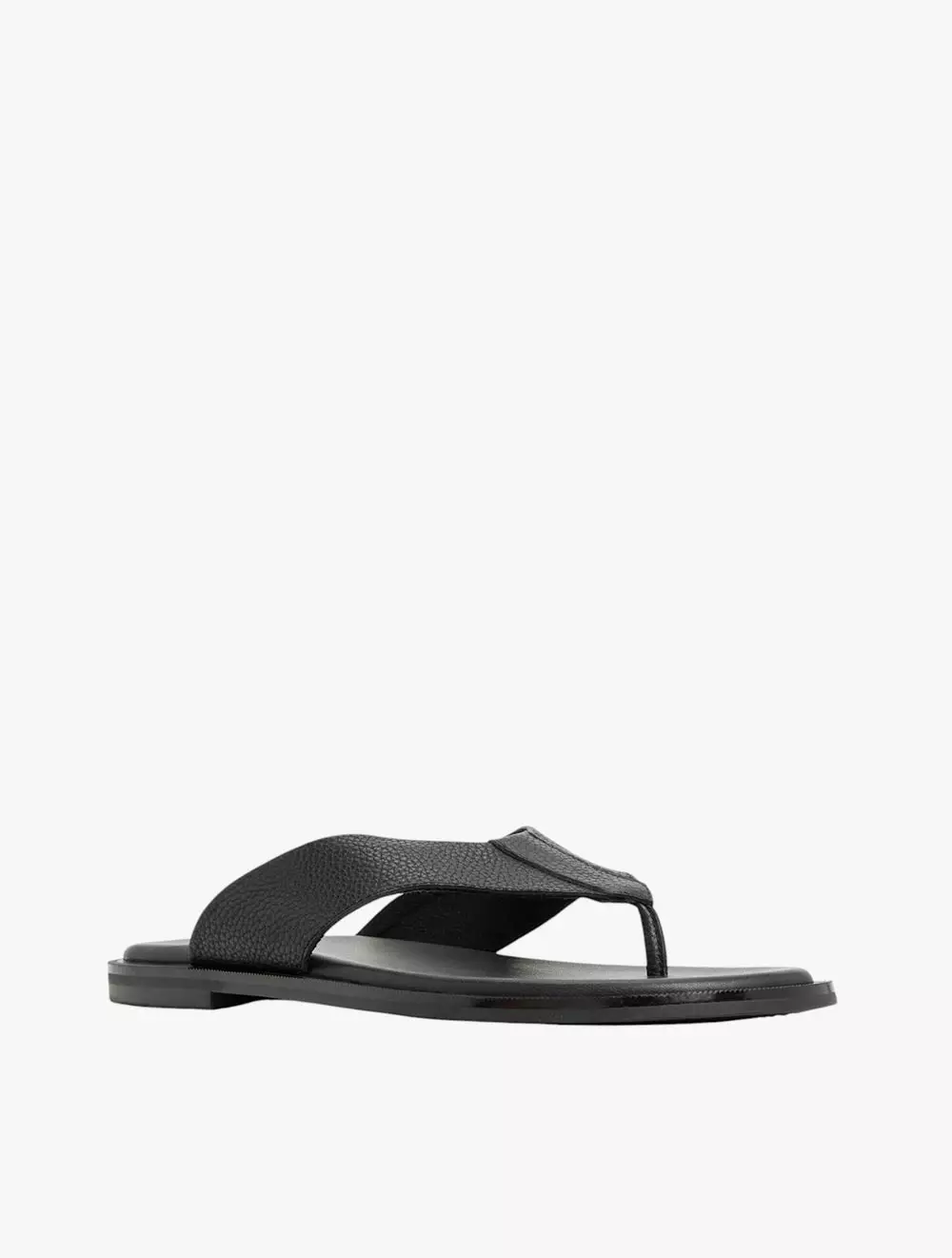 Aldo Serano Flat Sandals - Open Black
