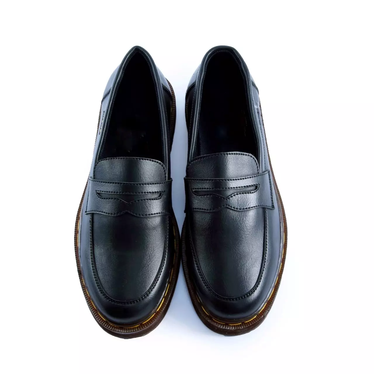 Country Boots Pedro - Sepatu Slip On Formal Hitam