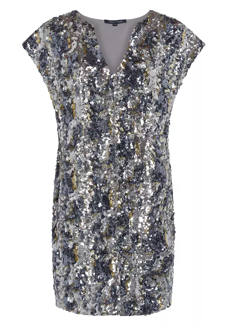 Camo sequin sale dress