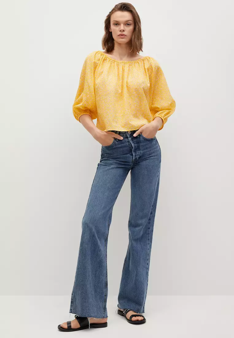 Printed Cotton Blouse