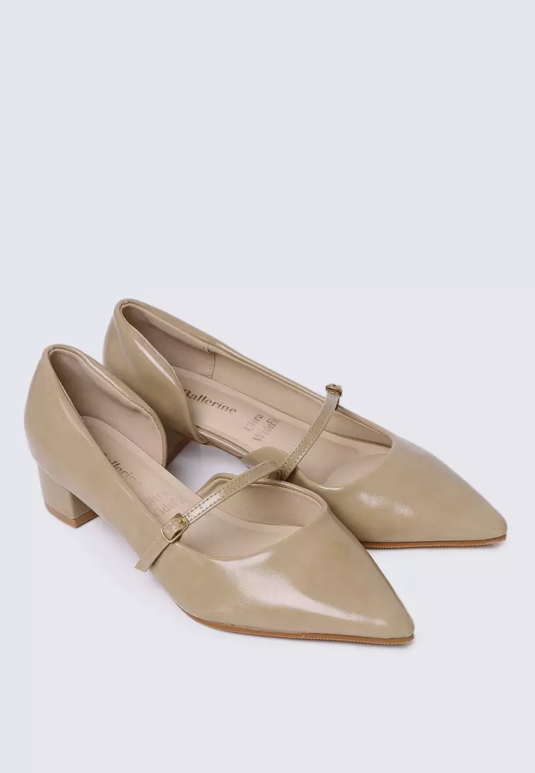 My Ballerine Catherine Ultra WideFit Comfy Heels