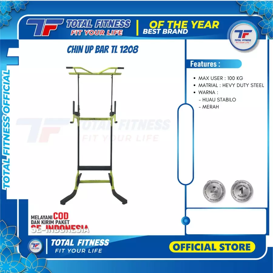 Jual Total Health gym TOTAL GYM New Alat Olahraga Fitness Gym Chin up