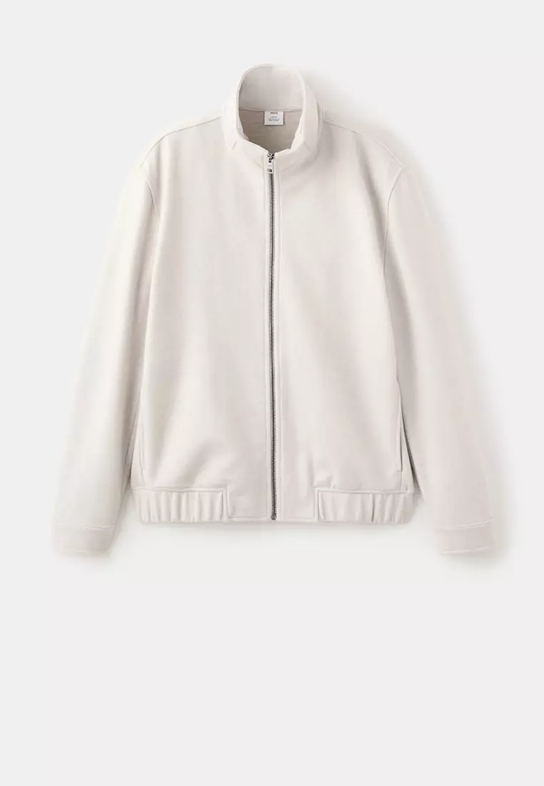 Regular-Fit Jacket with Zip