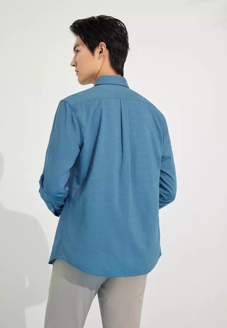 Easy Care Long Sleeve Casual Shirt