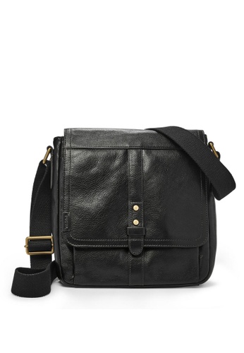 Buy Fossil Fossil Travis Citybag Black Sling Bag Sbg1129001 Online Zalora Malaysia