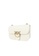 Pinko white Pinko 22 spring / summer love bell silky soft leather rounded chain with leather handbag 7C4A6AC0358F98GS_3