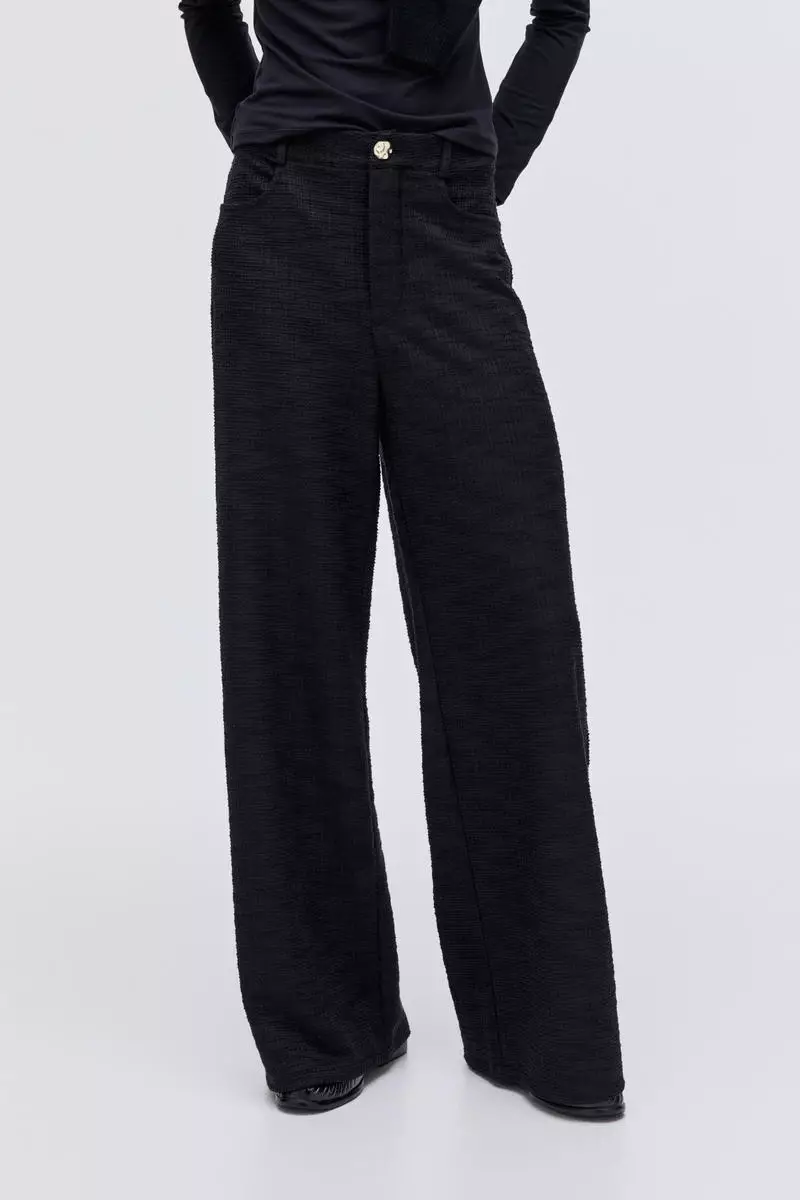 Bouclé trousers