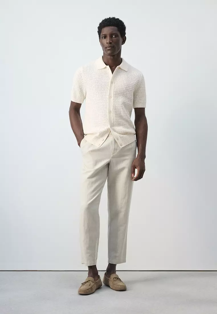Openwork Knitted Shirt