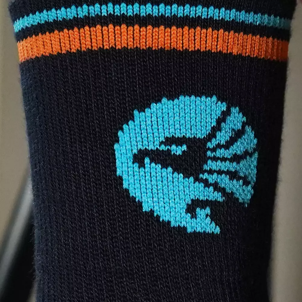 Eagle Kaos Kaki 3DTech Retro - Kaos Kaki - Biru Tua/Orange