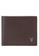 Playboy brown Men's Genuine Leather RFID Blocking Bi Fold Wallet 314DFAC67AF059GS_1