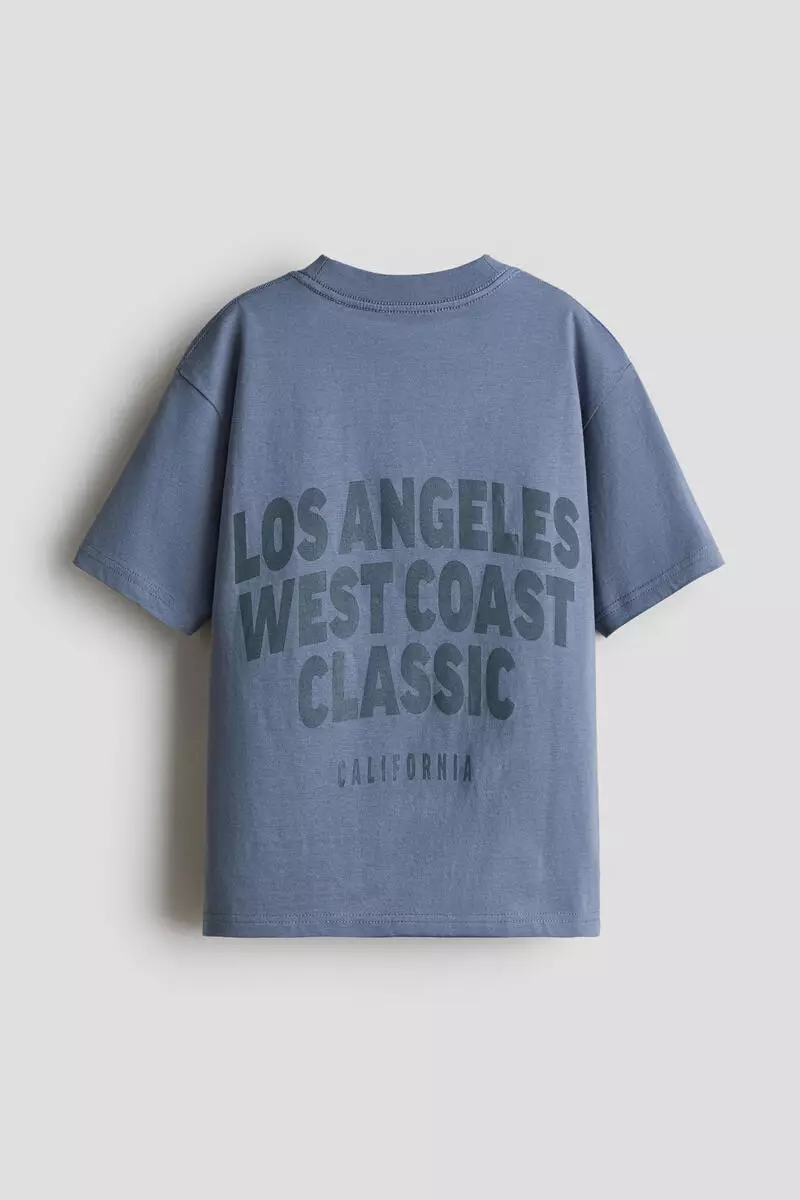 Loose-fit printed T-shirt
