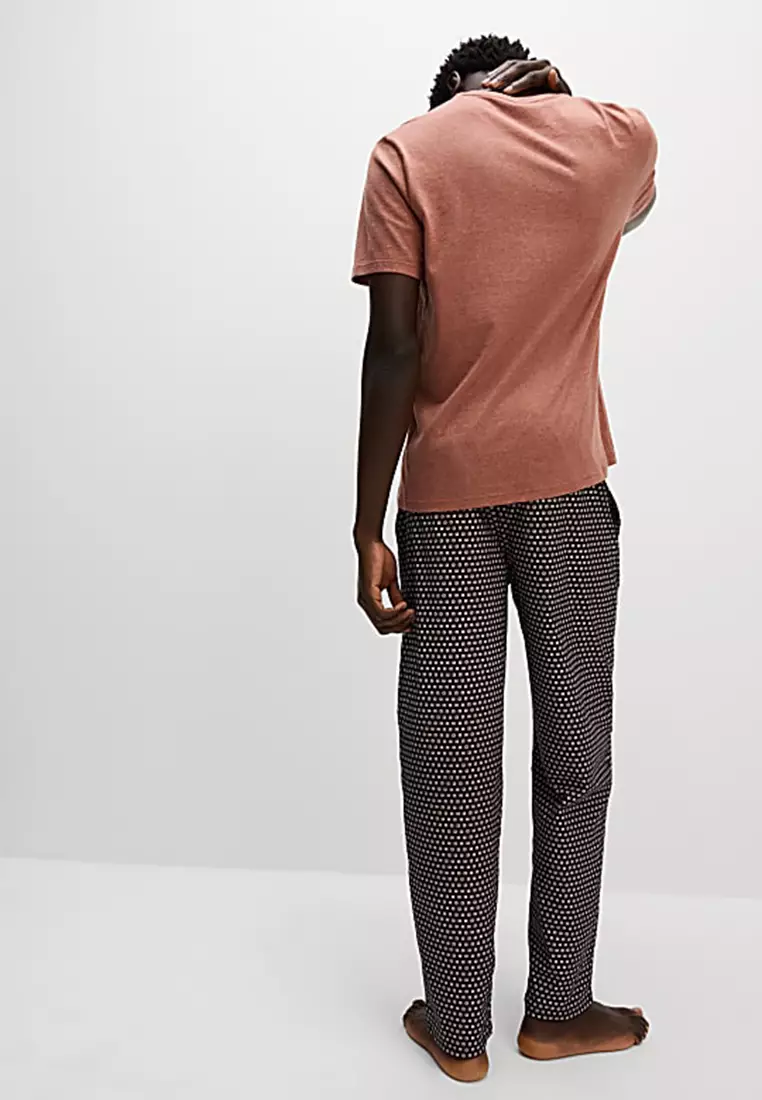 Kapas Murni Geo Print Pyjama Set