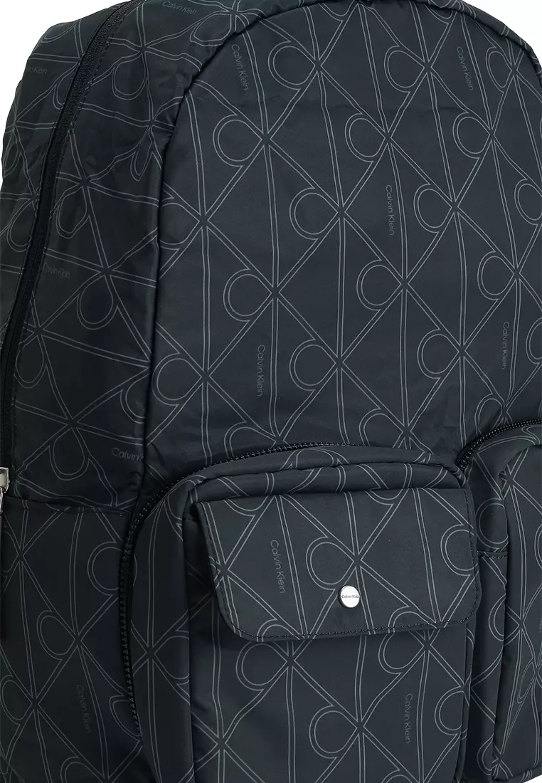 Printed Emblem Packable Backpack - Calvin Klein Accessories
