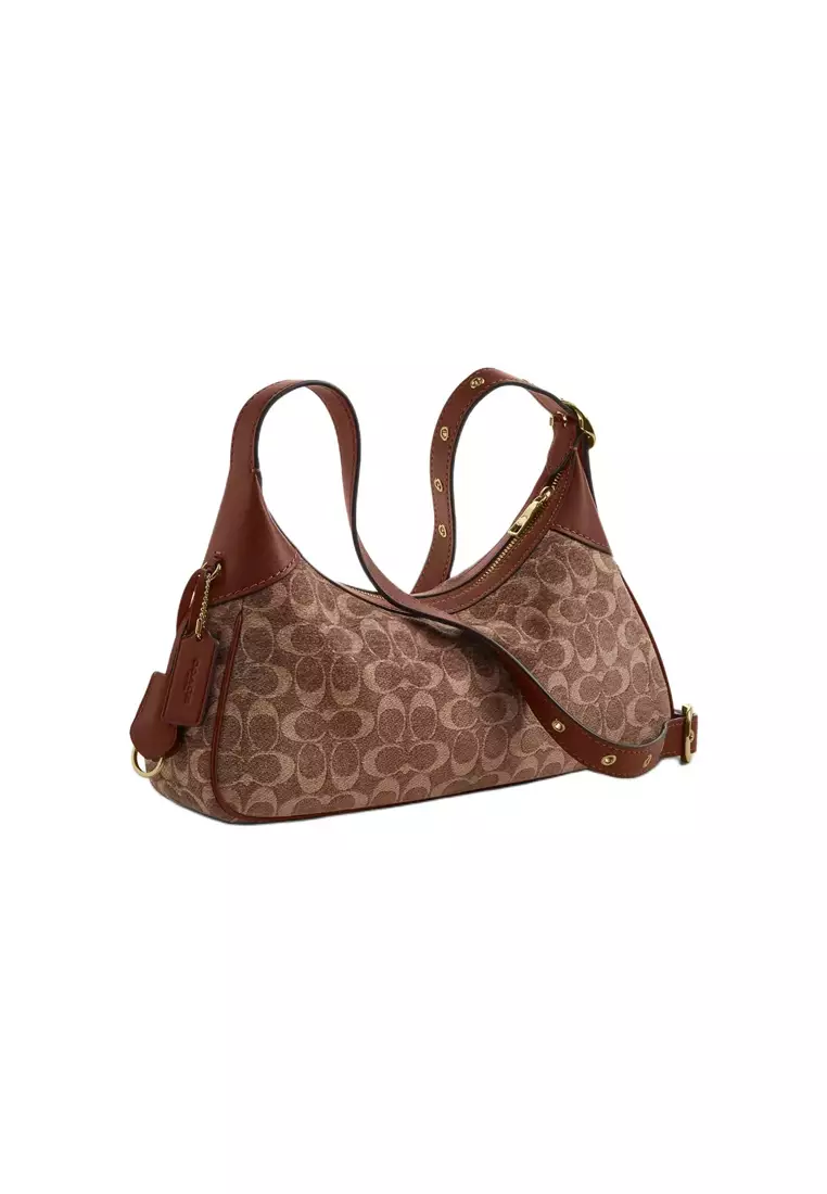 Ella 35 Women's Shoulder Bag Light in Khaki CDV37