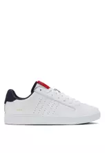 白色, 軍藍色, 紅色