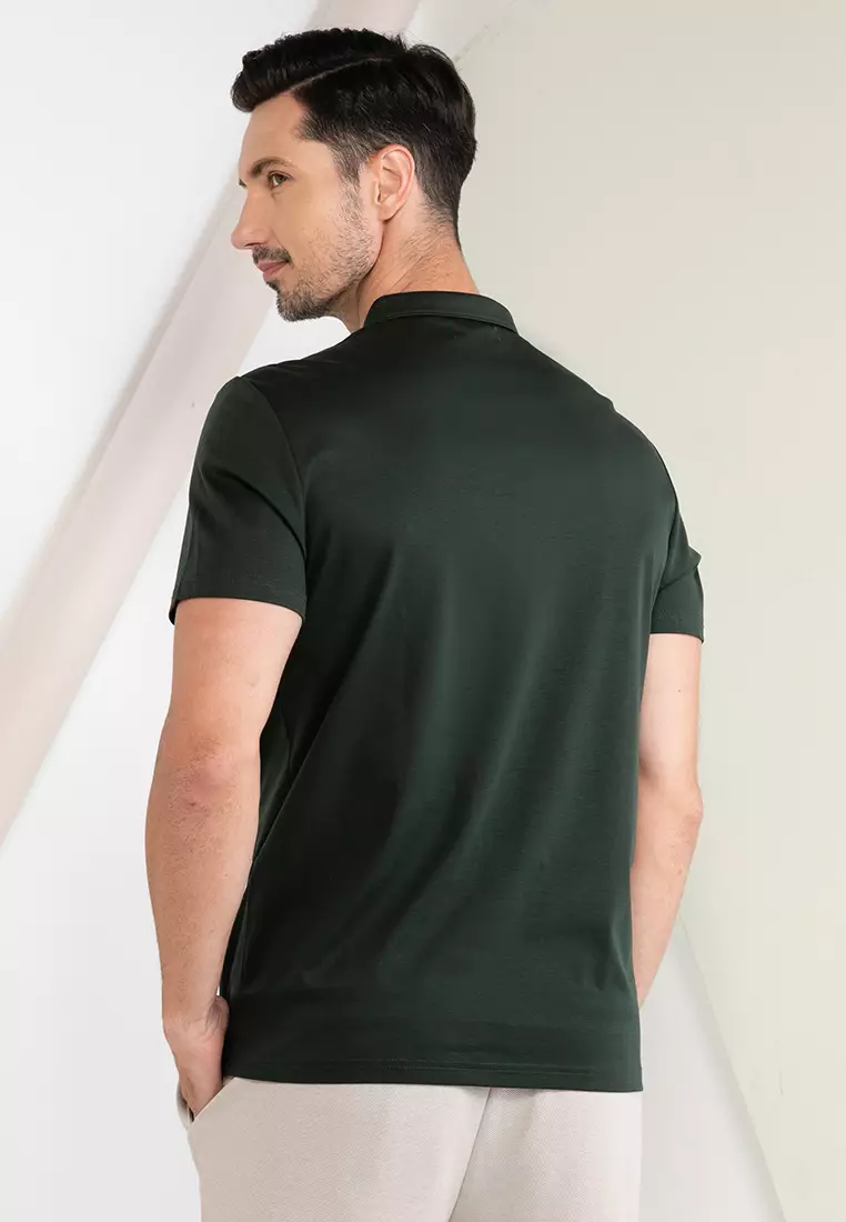The Organic Polo - Moss