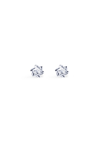 MJ Jewellery white MJ Jewellery 9K White Gold Earrings S120 C130EAC1B7D9EFGS_1
