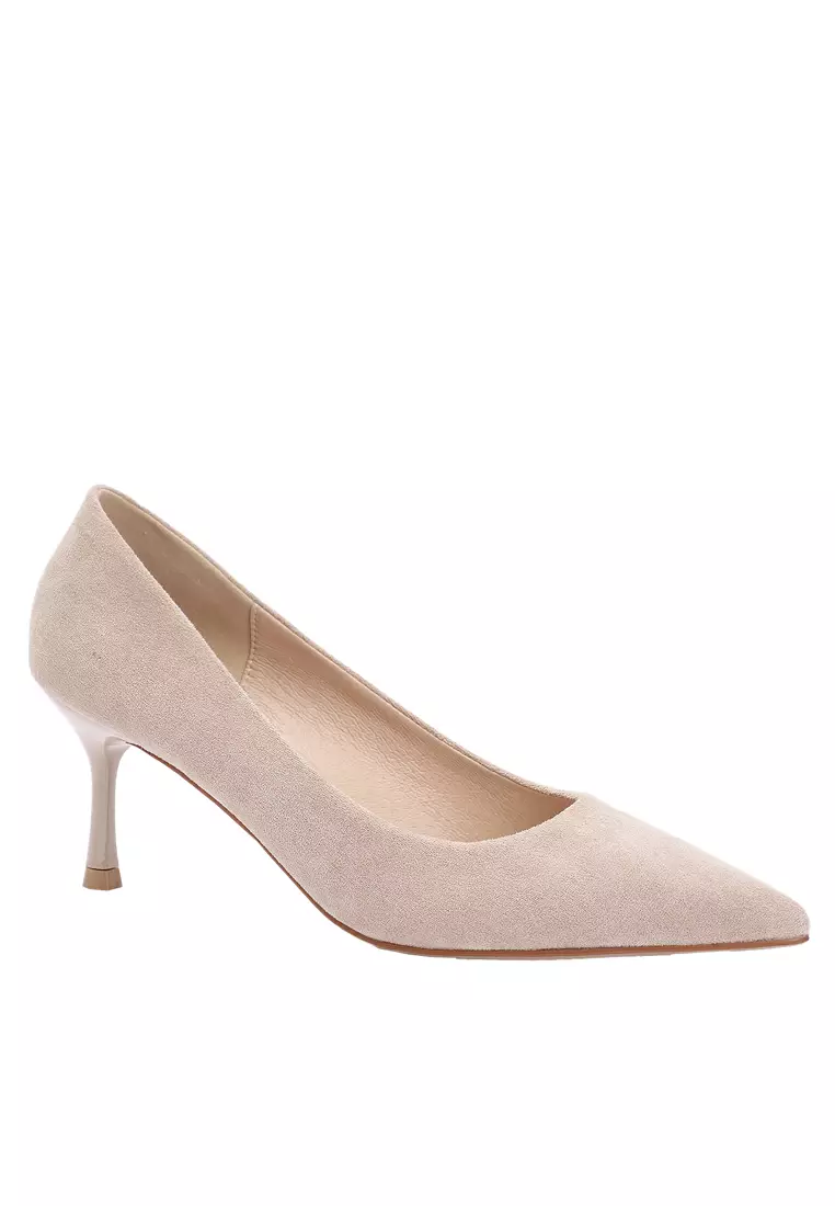 Discount on Twenty Eight Shoes  shoes - SKU: 6.5CM Suede Pointy Pumps 2065-1