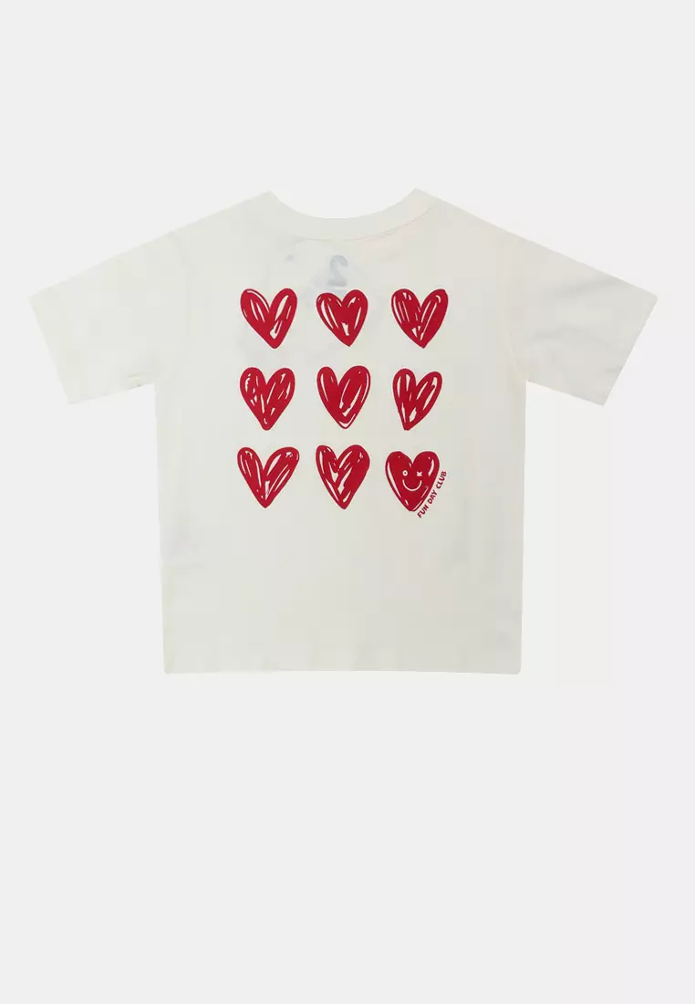 Poppy Oversized Graphic Print Tee