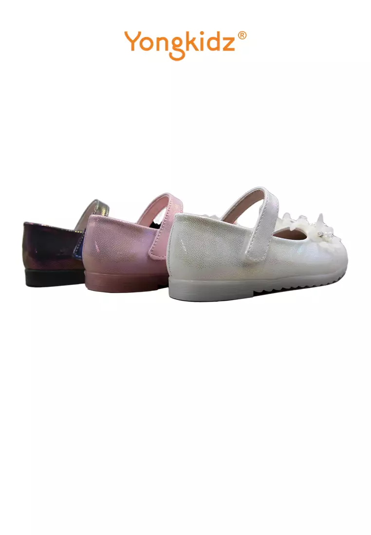 YONGKIDZ SEPATU FLATSHOES ANAK PEREMPUAN OL-CS8204-24 HITAM