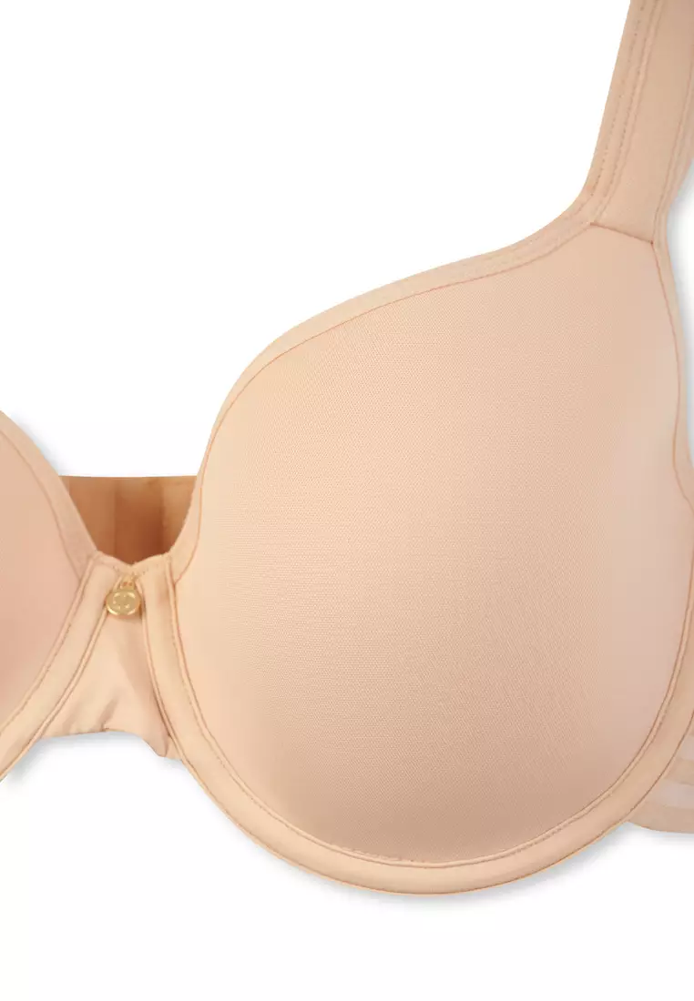 Nude Basic Minimizer Bra, Full-Cup, Non-wired, Underwear for Women