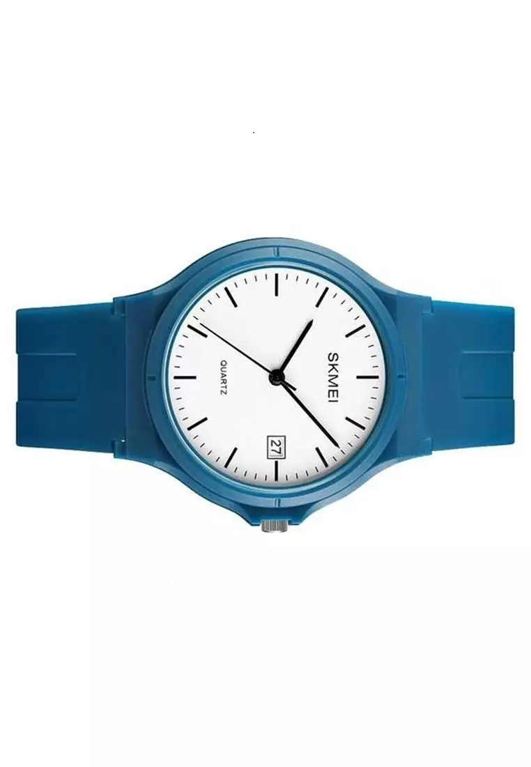 Jam Tangan Analog Sporty Wanita Waterproof 50m Strap Tali Material Silicone DS39 ORIGINAL