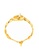TOMEI gold [TOMEI Online Exclusive] Anastasia with Sophisticated Glamour Bangle, Yellow Gold 916 (AS-YG1249B-1C-160) 74D3AAC319E096GS_3