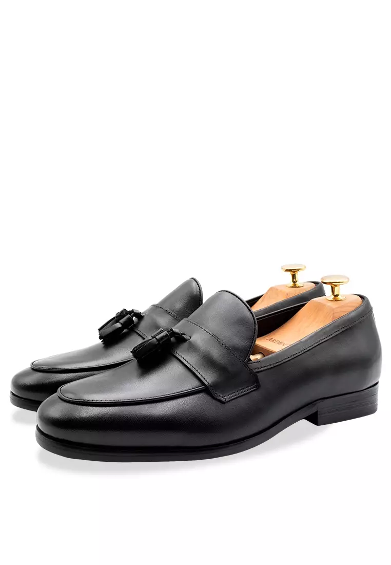 Camarada Black Tassel Loafer