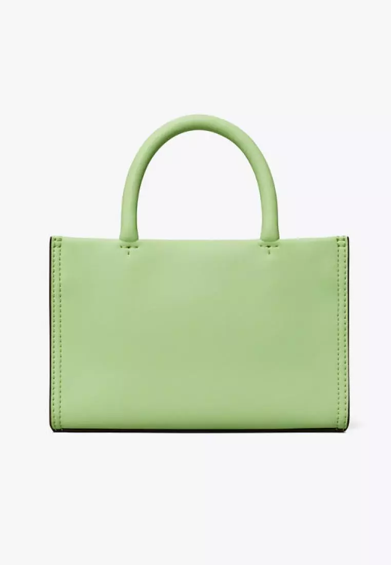 Tory Burch Mini Ella Bio Tote Mint Leaf