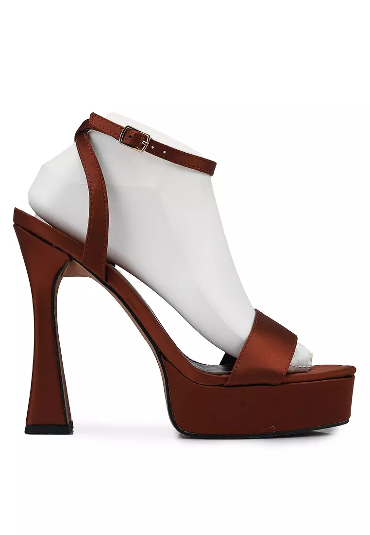 Discount on Asos Design  shoes - SKU: Noon Platform Heeled Sandals